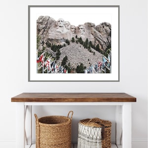 South Dakota Photography, Mount Rushmore Memorial, Mount Rushmore Print, Custer State Park