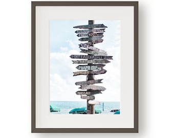 Key West Photography, Florida Photography, Key West Decor, Beach House Print, Ocean Photography
