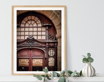 London Door Print: Ornate Architecture, United Kingdom