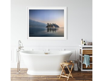 Lake Tahoe Print: Emerald Bay Island Wall Art