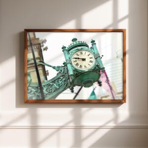 Marshall Field’s Clock Chicago Wall Art – Iconic Chicago Landmark Photography Print