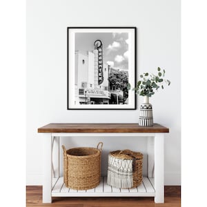 New Braunfels, Texas Wall Art, Brauntex Theater, New Braunfels Texas