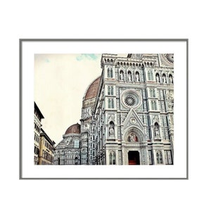 Florence Italy Print, Florence Duomo, Florence Wall Art, Italy Travel Print
