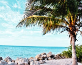 Key West Photography, Key West Dreamy Ocean Print, Florida Photography, Key West Decor, Beach House Print, Ocean Photography