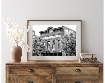 Kansas City Print: Planters Seed Building Landmark Wall Art