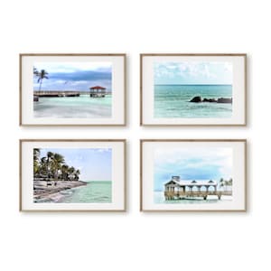 Key West, Key West Art, Key West Décor, Key West Prints, Set of Four Prints
