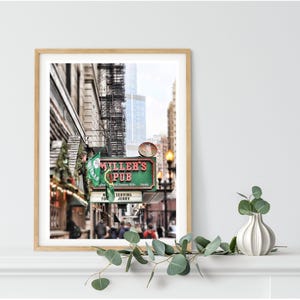 Chicago Photography, Miller's Pub Photo,  Chicago Wall Art, Chicago Print, Chicago Sign Photo