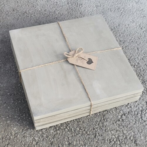 Set of Rectangle Concrete Placemats. Tableware. Dinnerware Etsy UK