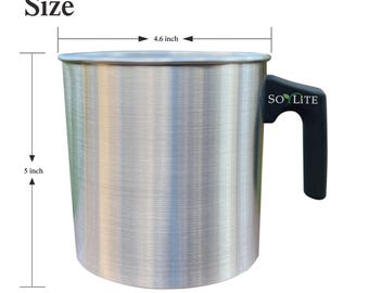 Soy Lite-kaarsschenkkan, wassmeltkan, wassmelterafbeelding