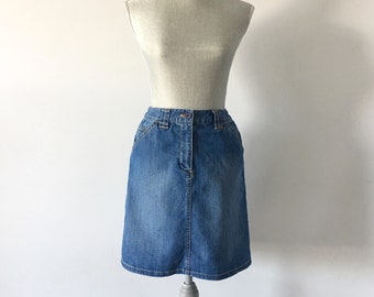 Vintage Talbots Jean Skirt