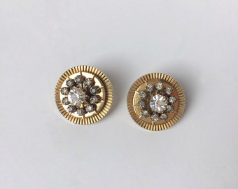 Vintage Signed Coro Clip On Earrings