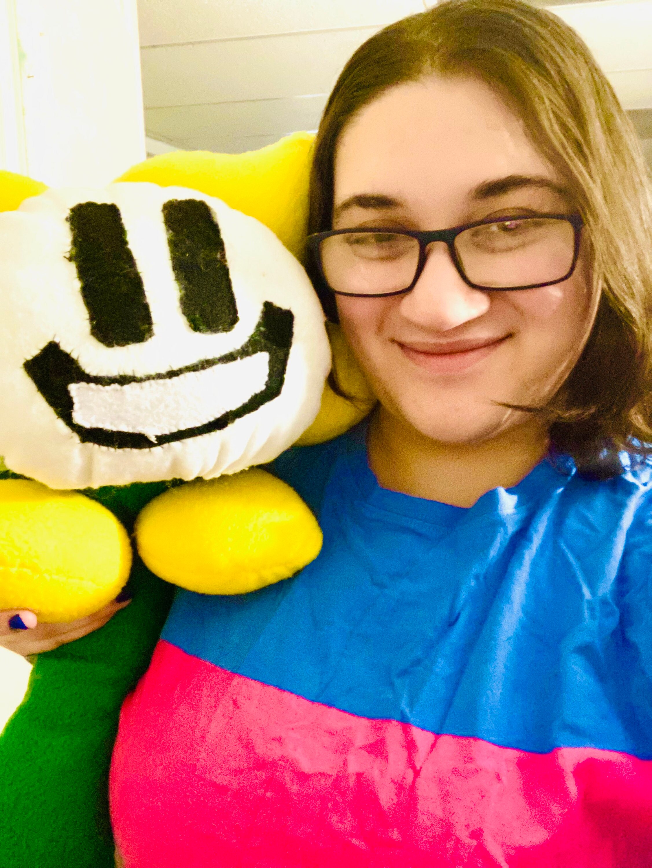 Flowey Plushie with interchangable faces by Eyes5 on DeviantArt