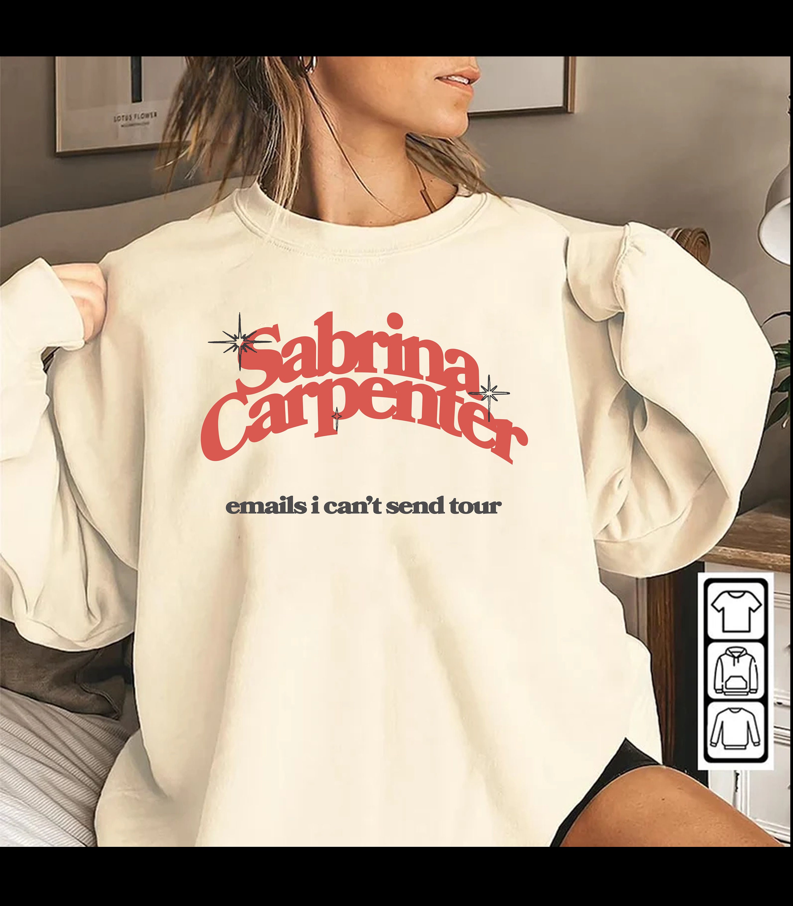 Sabrina Carpenter UK Tour 2023 Shirt, Emails I Can't Send Tour, Sabrina