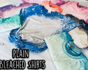 plain bleached shirts