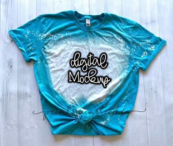 Bleached Gildan 6400 Adult Softstyle 