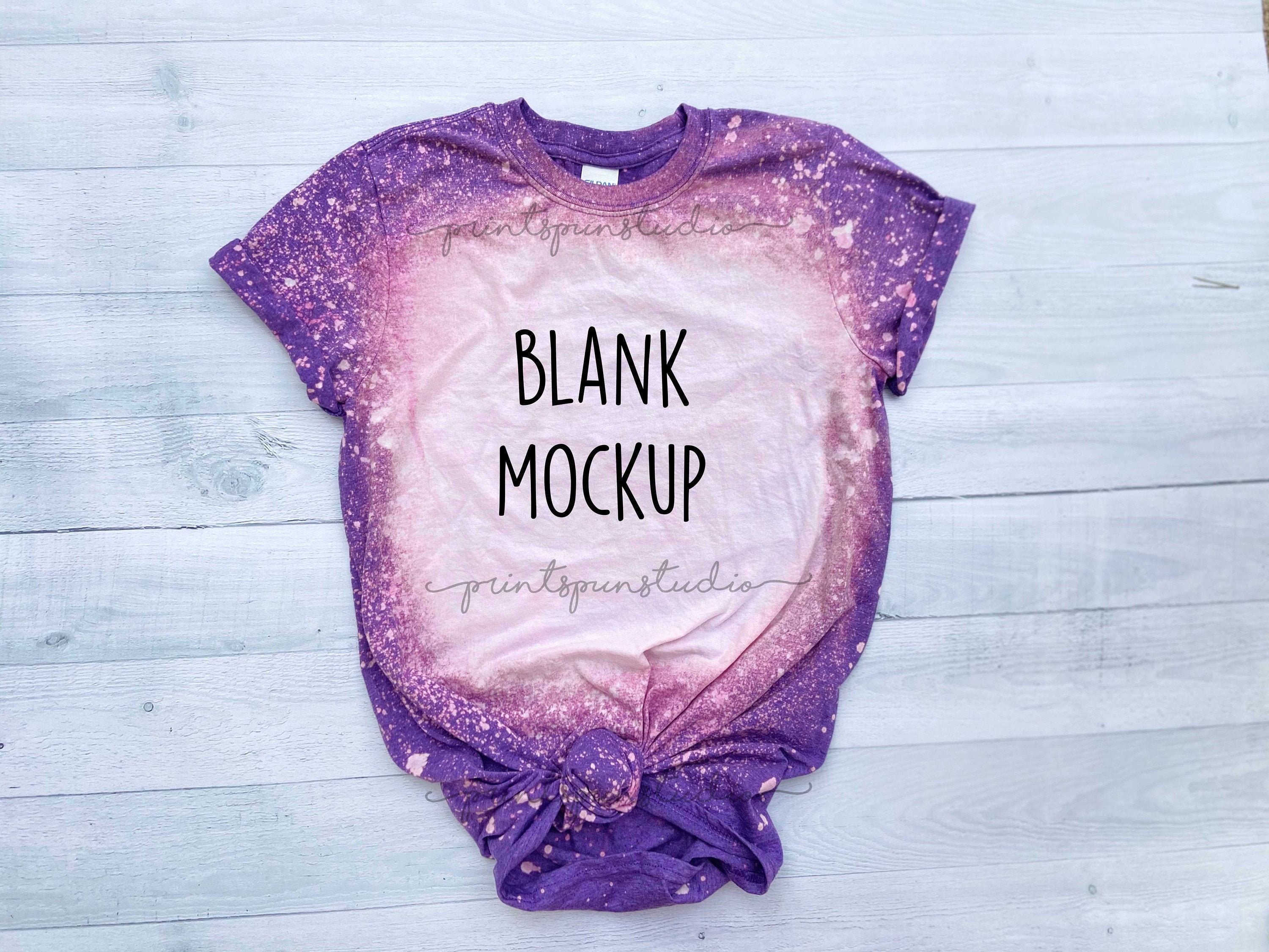 Bleached Gildan 6400 Adult Soft Style 