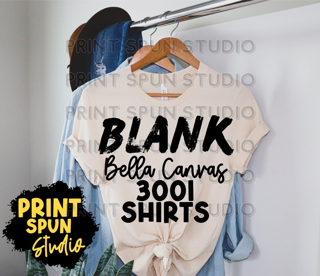 Bella Canvas Blank T-shirt Fo Screenprint ,htv ,vinyl Blank Bella ...