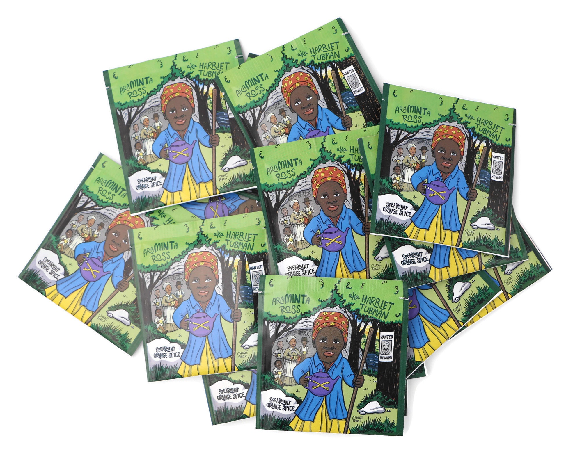 Araminta Ross harriet Tubman Spearmint Orange Spice | Etsy
