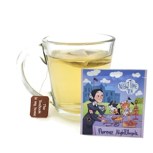Night Time Tea - Florence NightTEAngle: Organic Chamomile Lavender Tea (Herbal / Caffeine Free) (Florence Nightingale)
