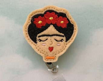 Frida badge reel, ID holder
