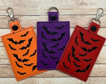 Flying bats ID holder, Badge holder, ID card holder, available in 3 colors