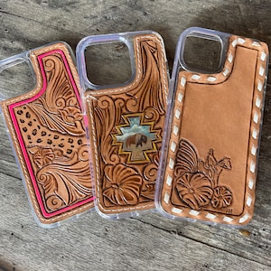 Western Leather Phone Cases