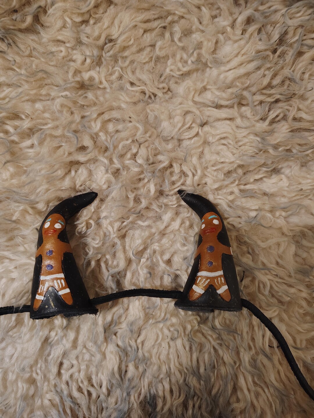 Mini Gingerbread Man Horn Headband – Demon Cosplay – Renaissance ...
