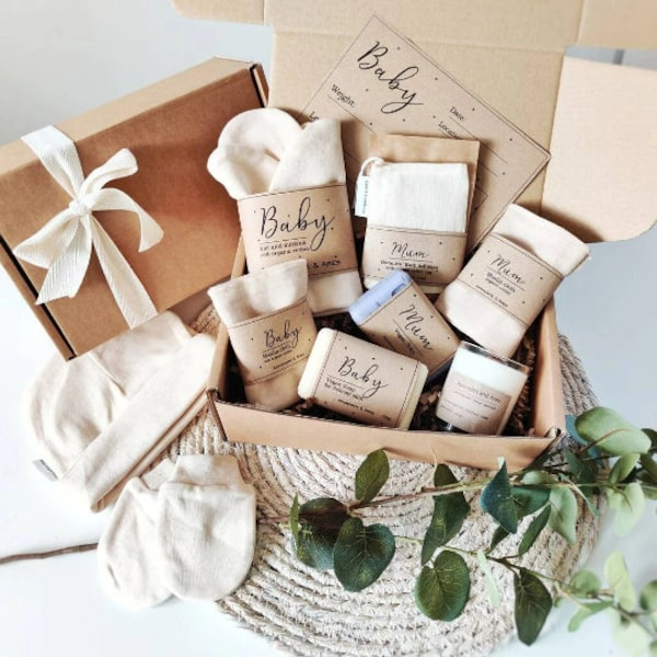 New Mum And Baby Hamper - Eco Vegan and Organic Pampering