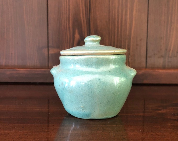 Vintage Dutchess Cheese New York Pottery Crock in Teal Blue Etsy