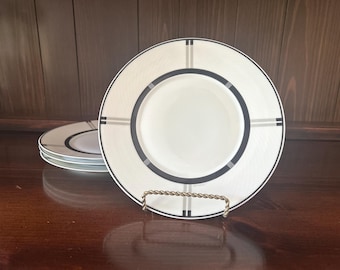 Bernadaud Limoges Wiener Pattern Salad Plate, 8 3/8", Four Available
