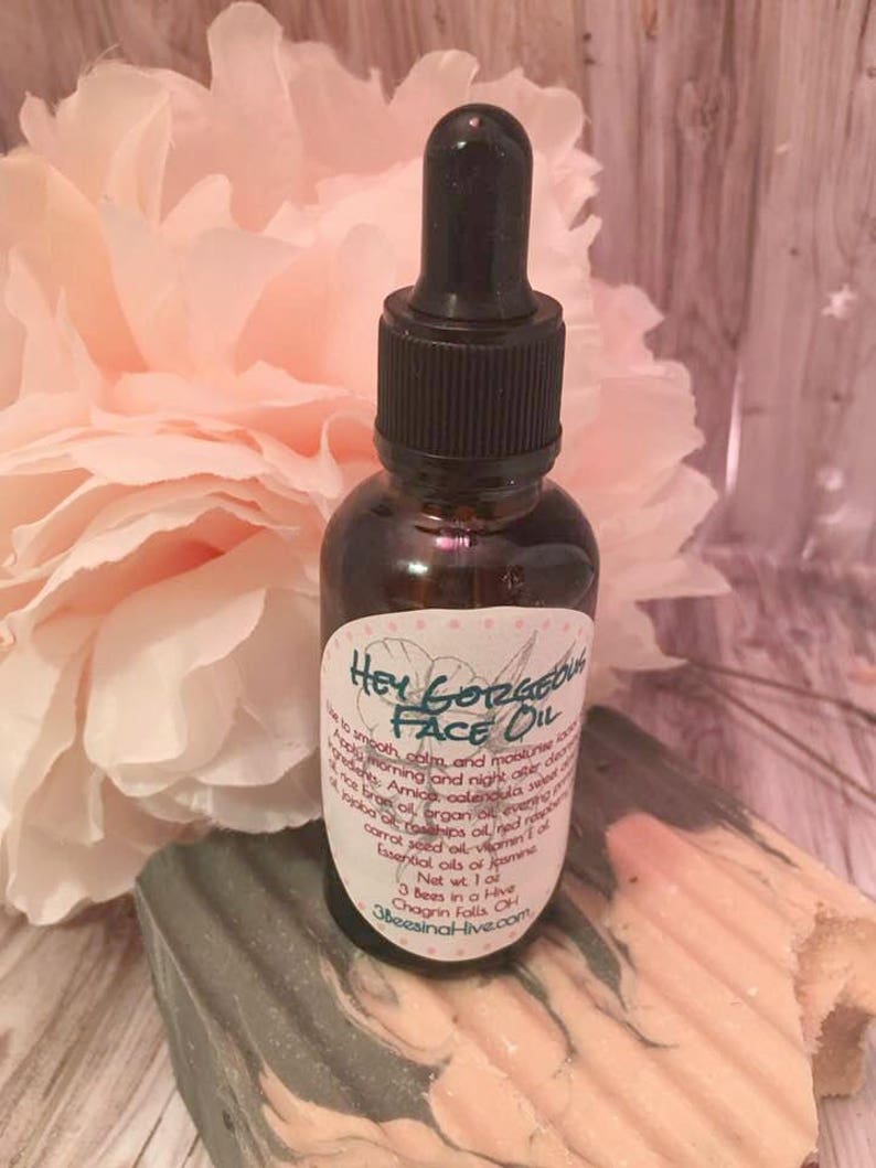 Hey Face Oil Luxury Face Oil Face Serum Natural Etsy