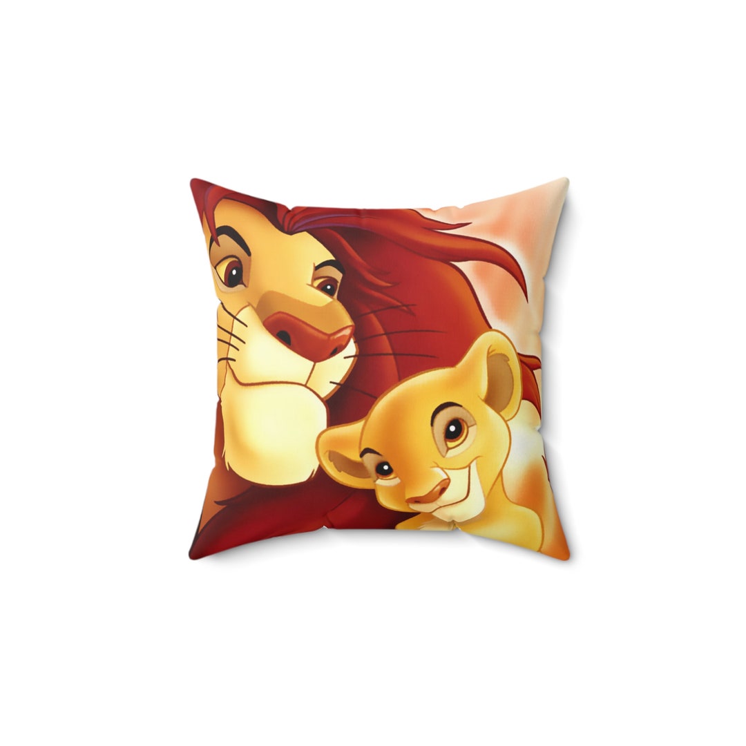 The Simba Lion King Pillow Etsy