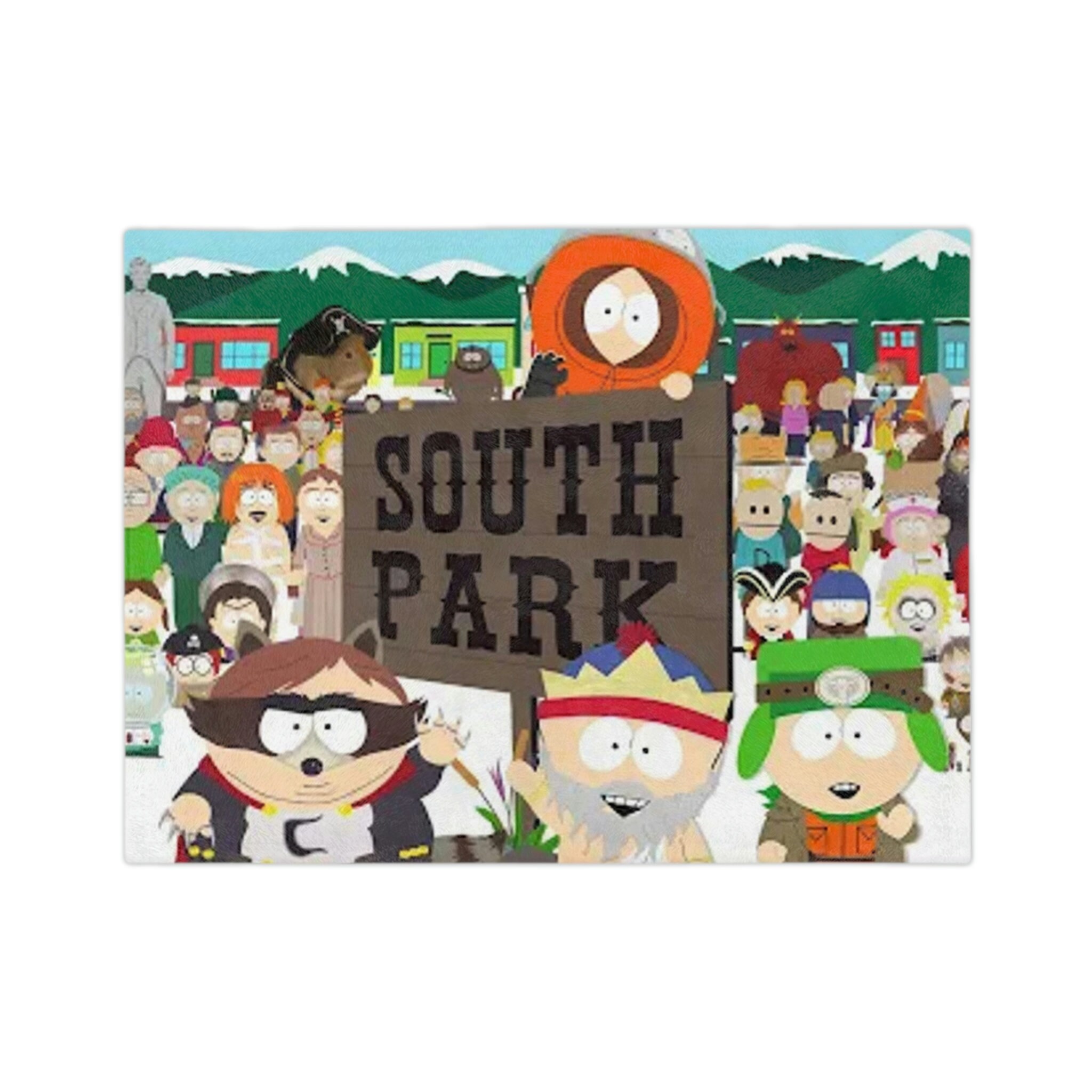 New South Park Blanket Classic Edition Etsy