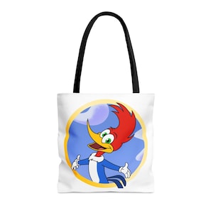 ★TOUT Y EST★ WOODY WOODPECKER ECO BAG IVORY 5XUHSSAEC04IV New Woody Woodpecker Tote Bag - Etsy