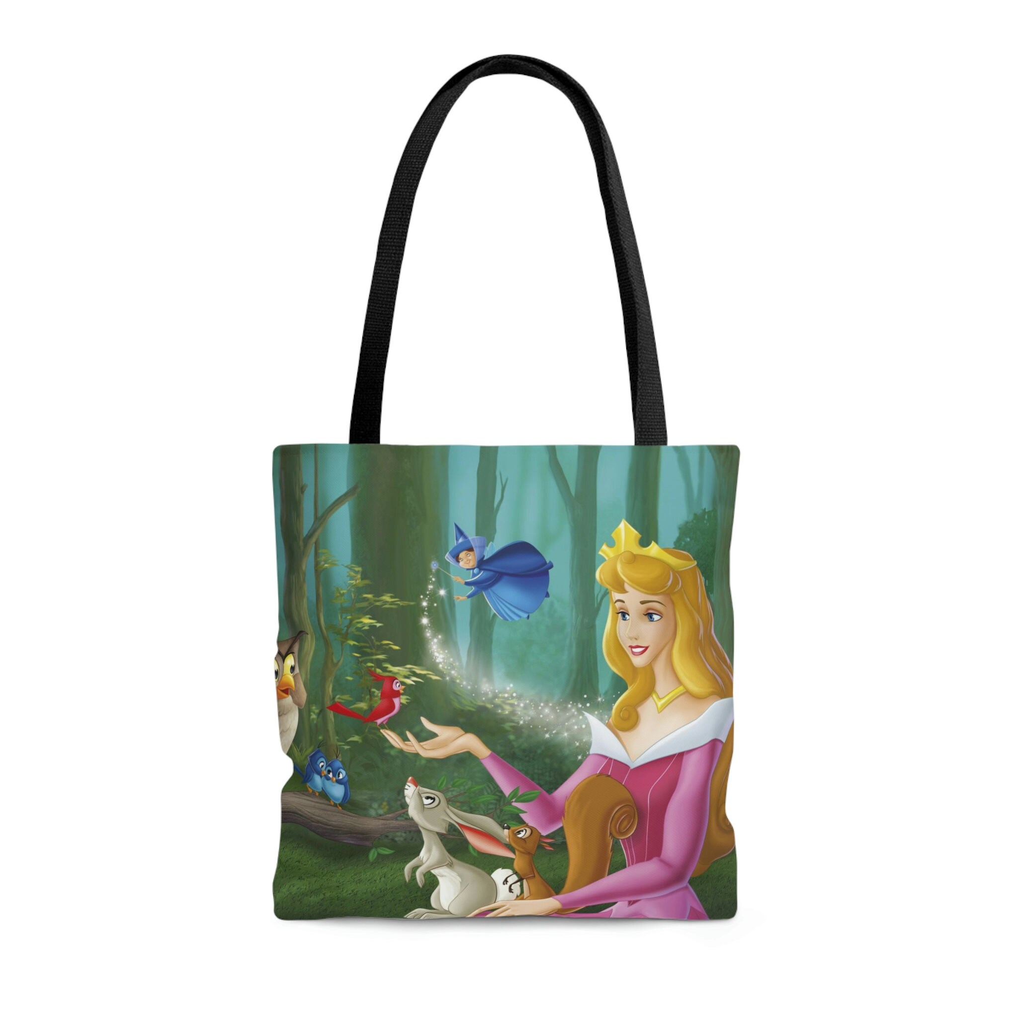 sleeping beauty tote bag