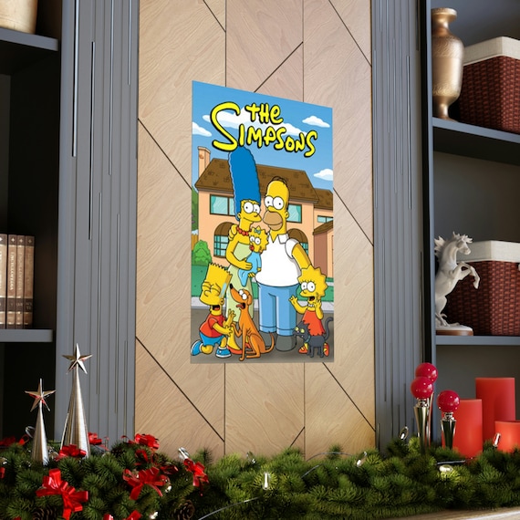 The Simpsons Poster - Etsy