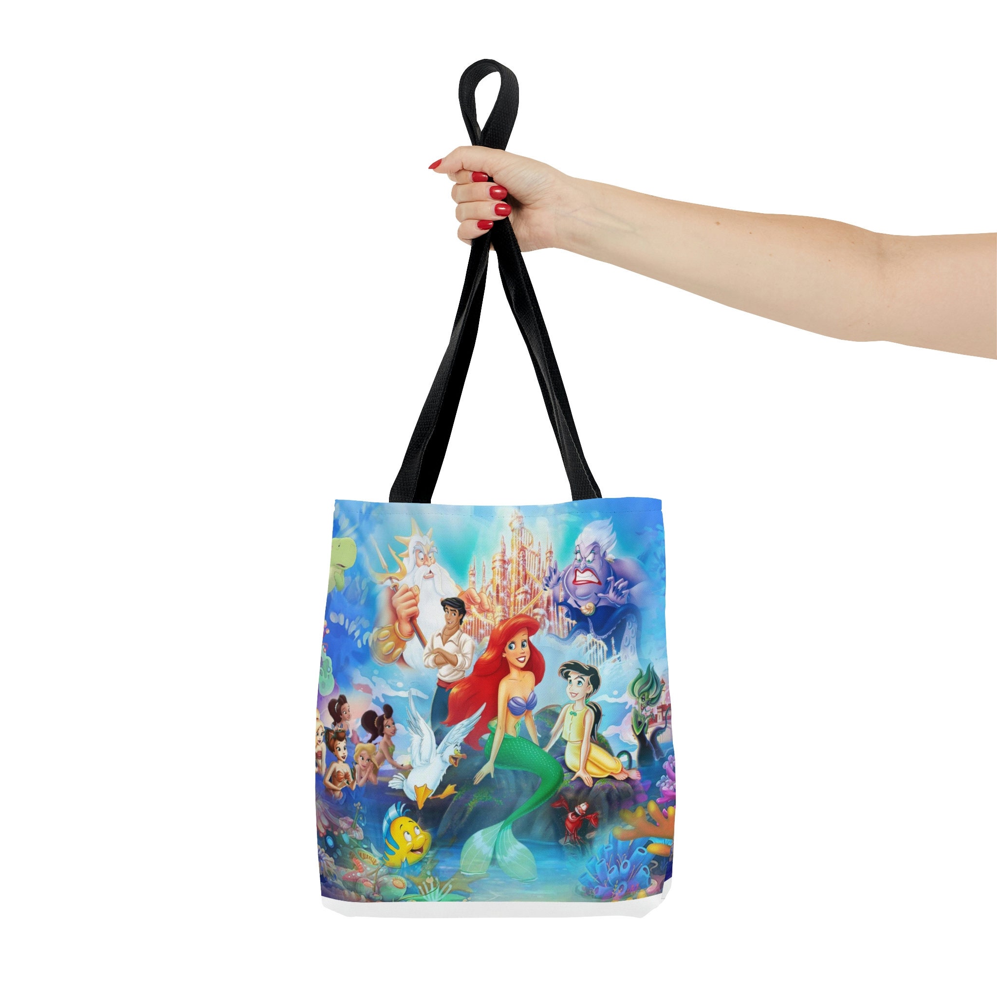 The Little Mermaid Tote Bag Etsy UK