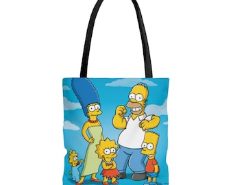 Mobo X Simpsons Crossover Tote Bag - Etsy