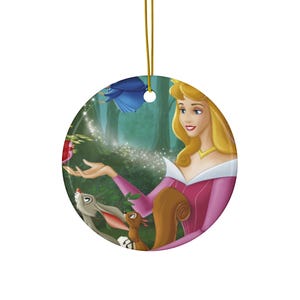 Sleeping Beauty Christmas Ornament