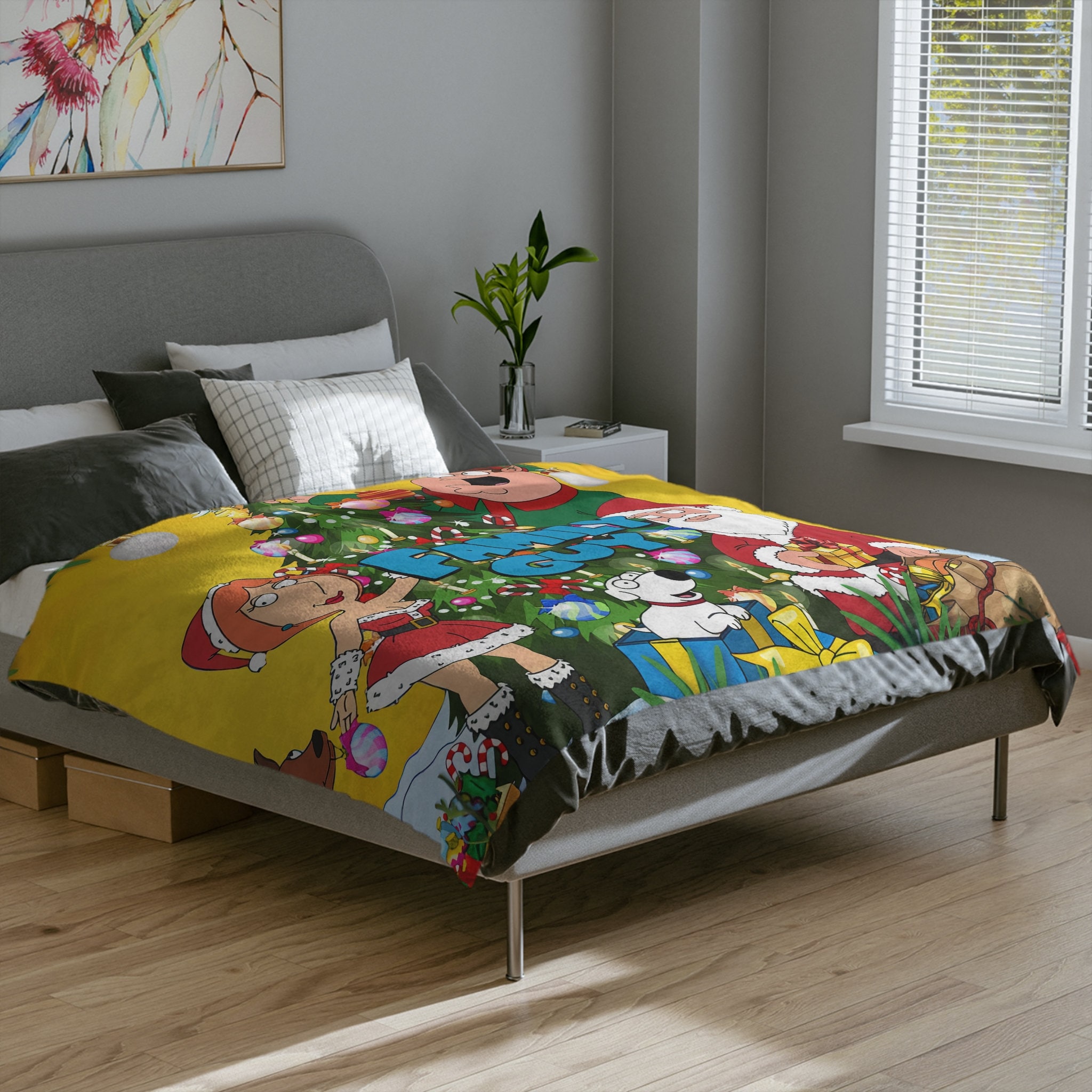 Discover The Family Guy Fleece Blanket Christmas