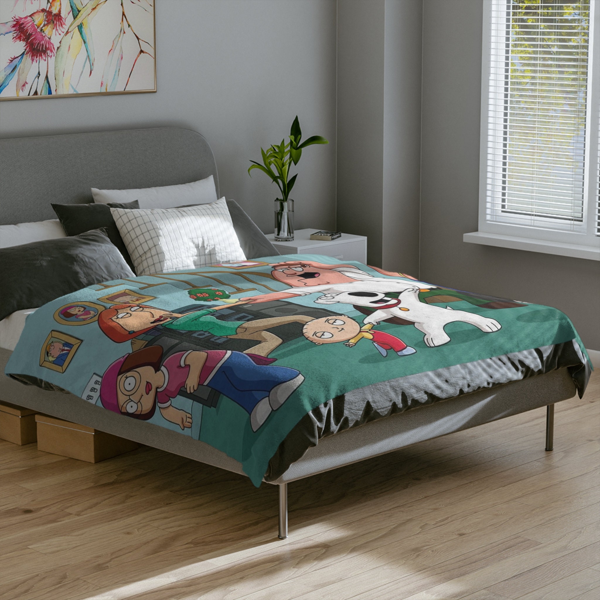 The NEW Family Guy Blanket Etsy