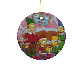 Simpsons Christmas Ornament
