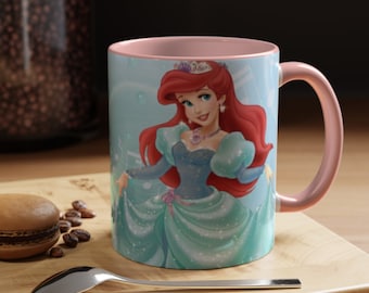 Taza de café La princesa Ariel