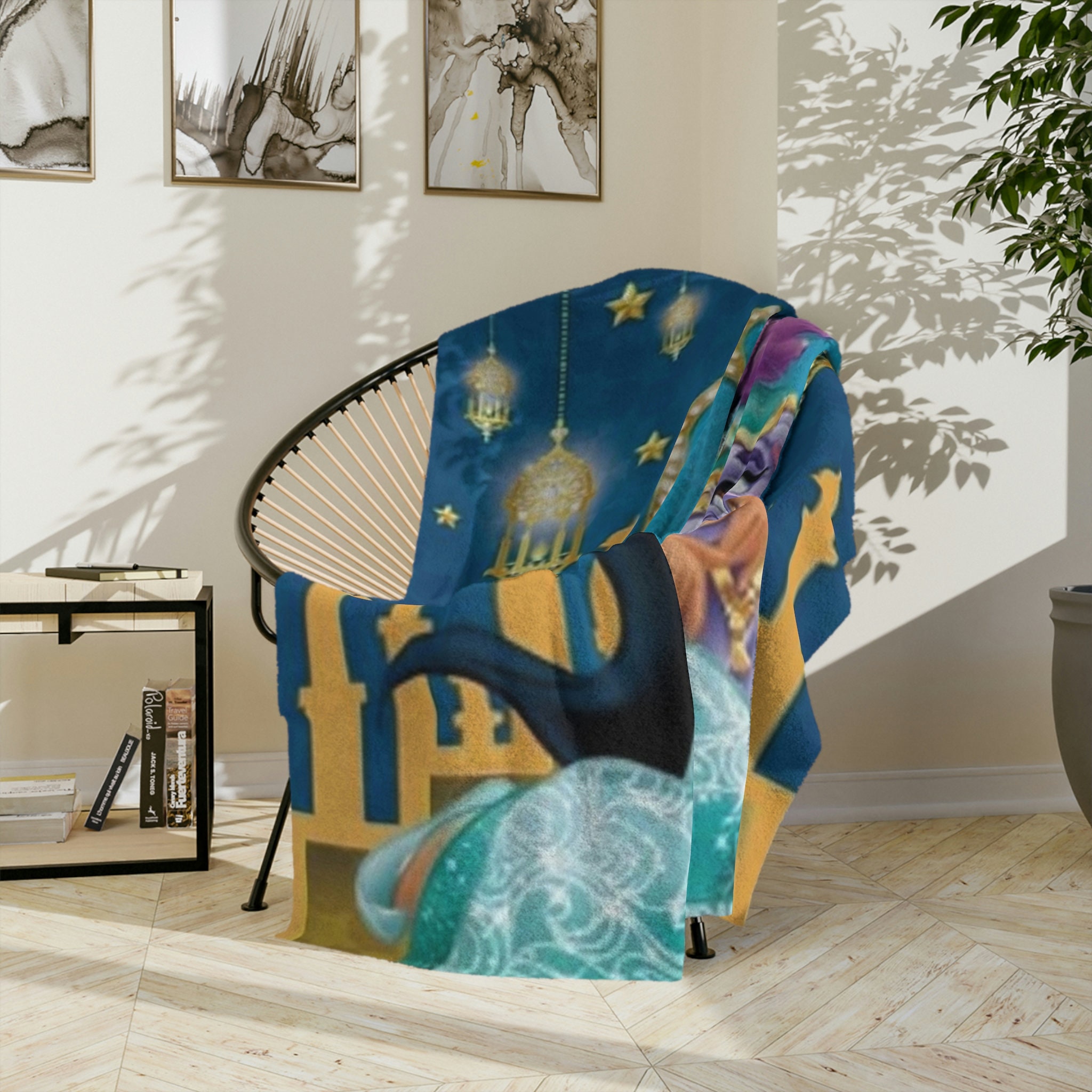 New Princess Jasmine Blanket Etsy