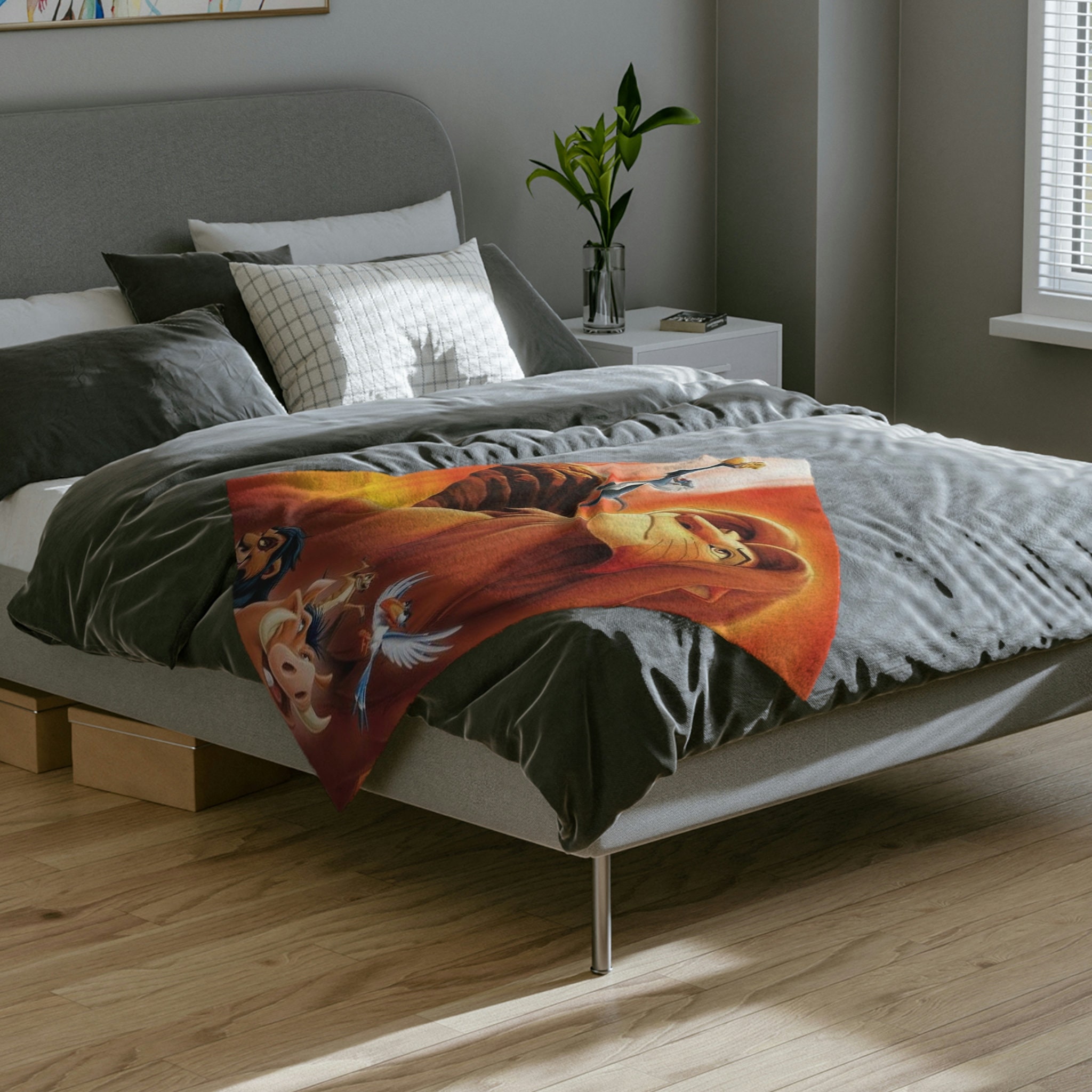 New Simba Lion King Blanket - Etsy