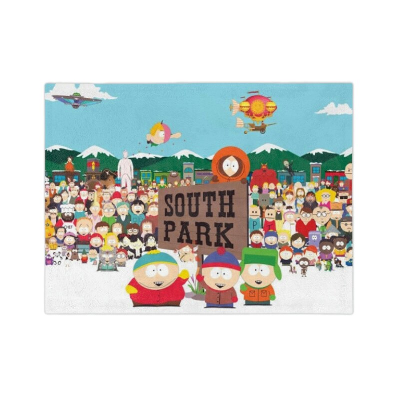 South Park Blanket Etsy