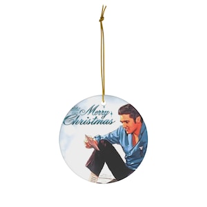 Elvis Presley Christmas Ornament !