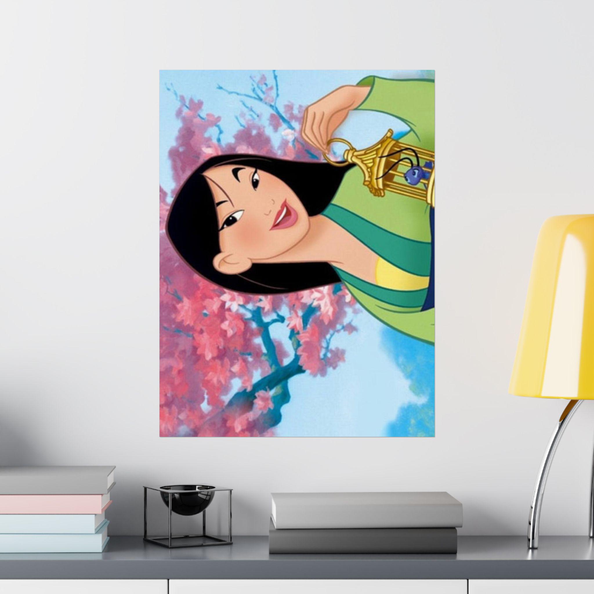 Princess Mulan Poster - Etsy