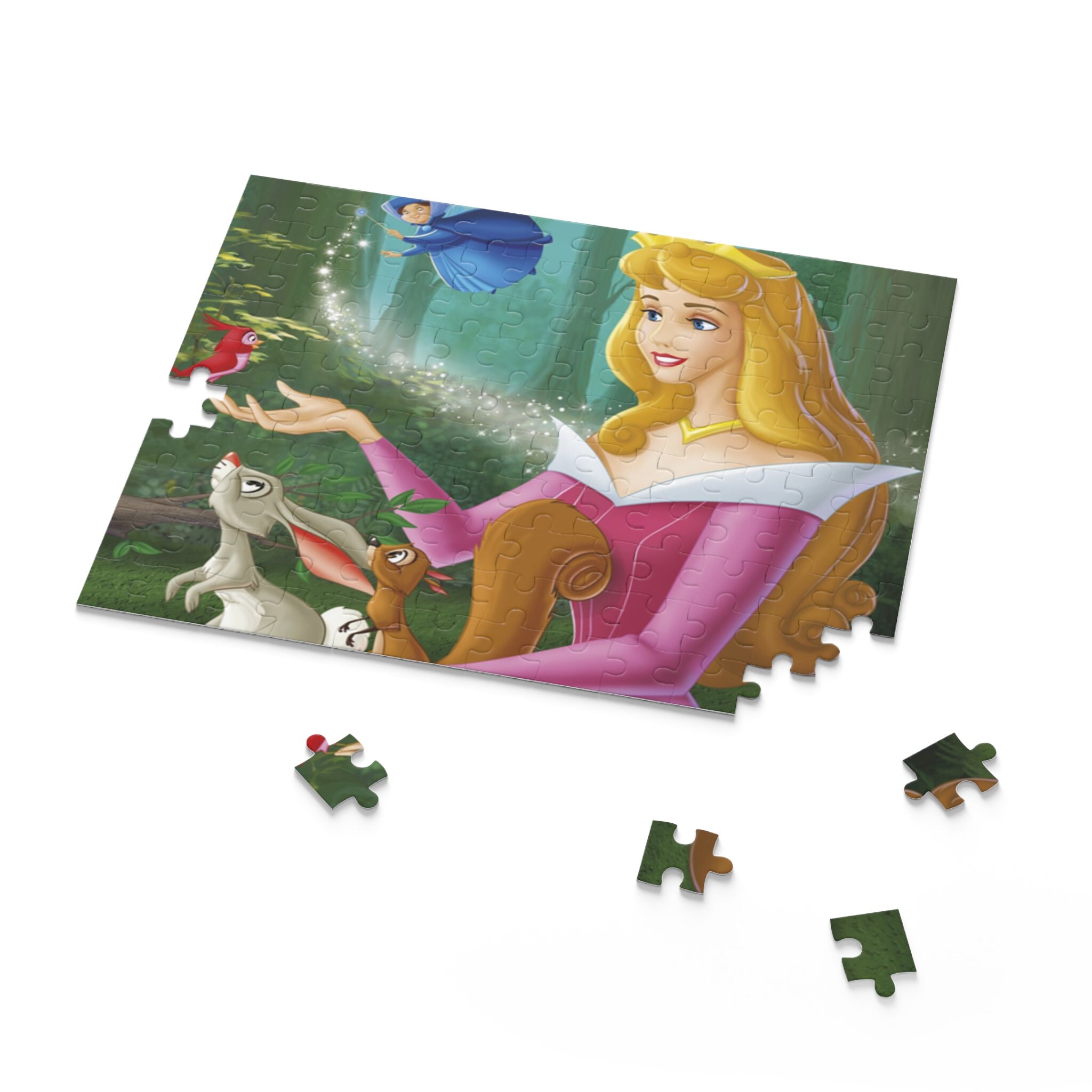 眠れる森の美女パズル（120、252、500ピース） - Etsy 日本