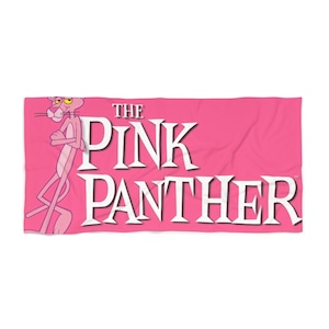 The Pink Panther Beach Towel